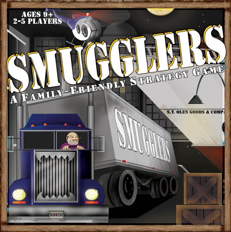 Smugglers: A Family Friendly Strategy Game doboz