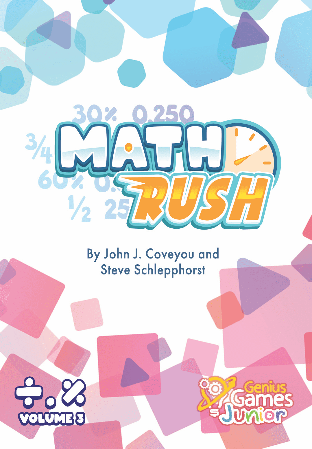 Coperta Math Rush: Fractions, Decimals, & Percents