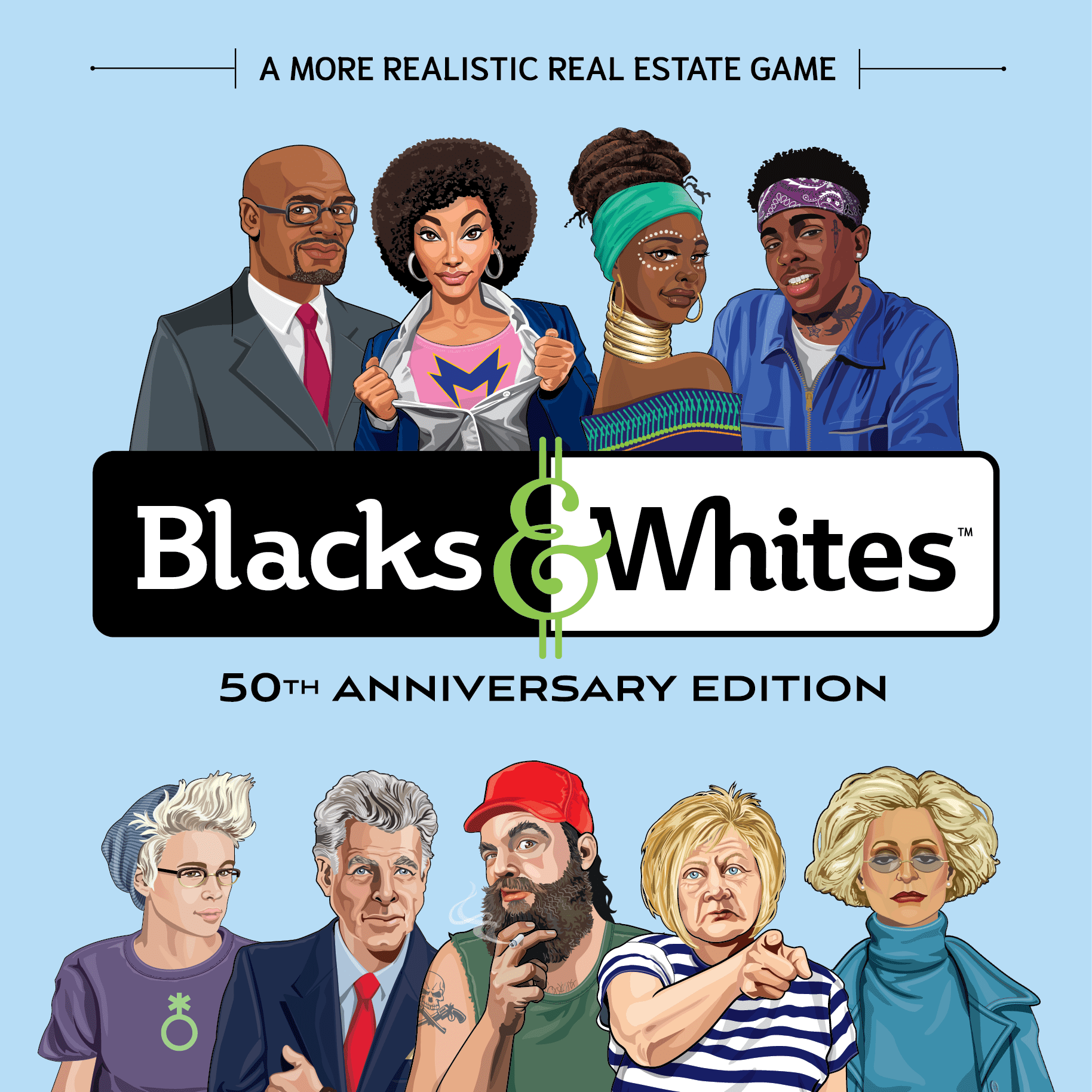 Blacks & Whites: 50th Anniversary Edition box art
