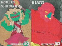 Trolling for Trouble: Goblin Shaman/Giant