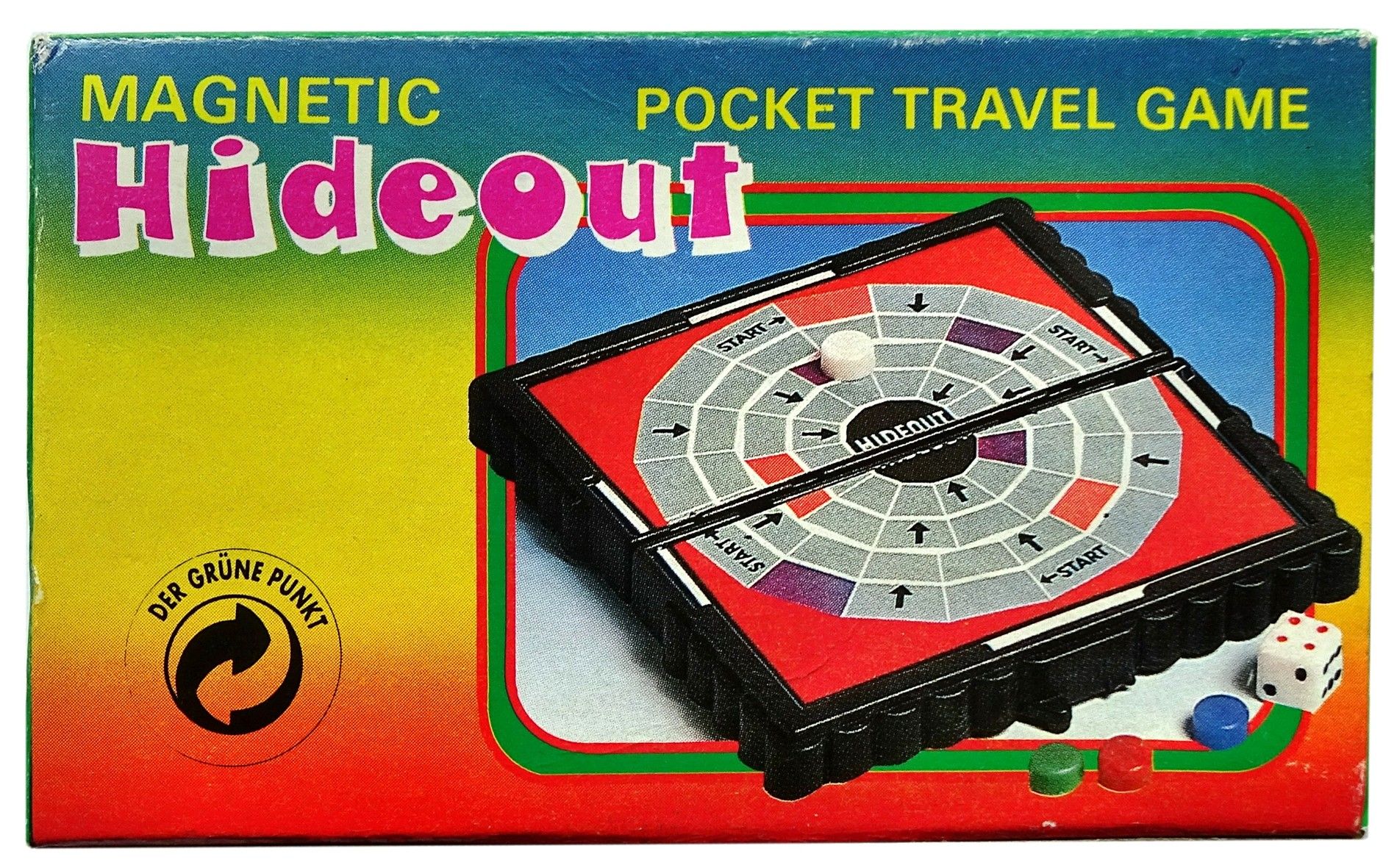 Magnetic Hideout Pocket Travel Game box art