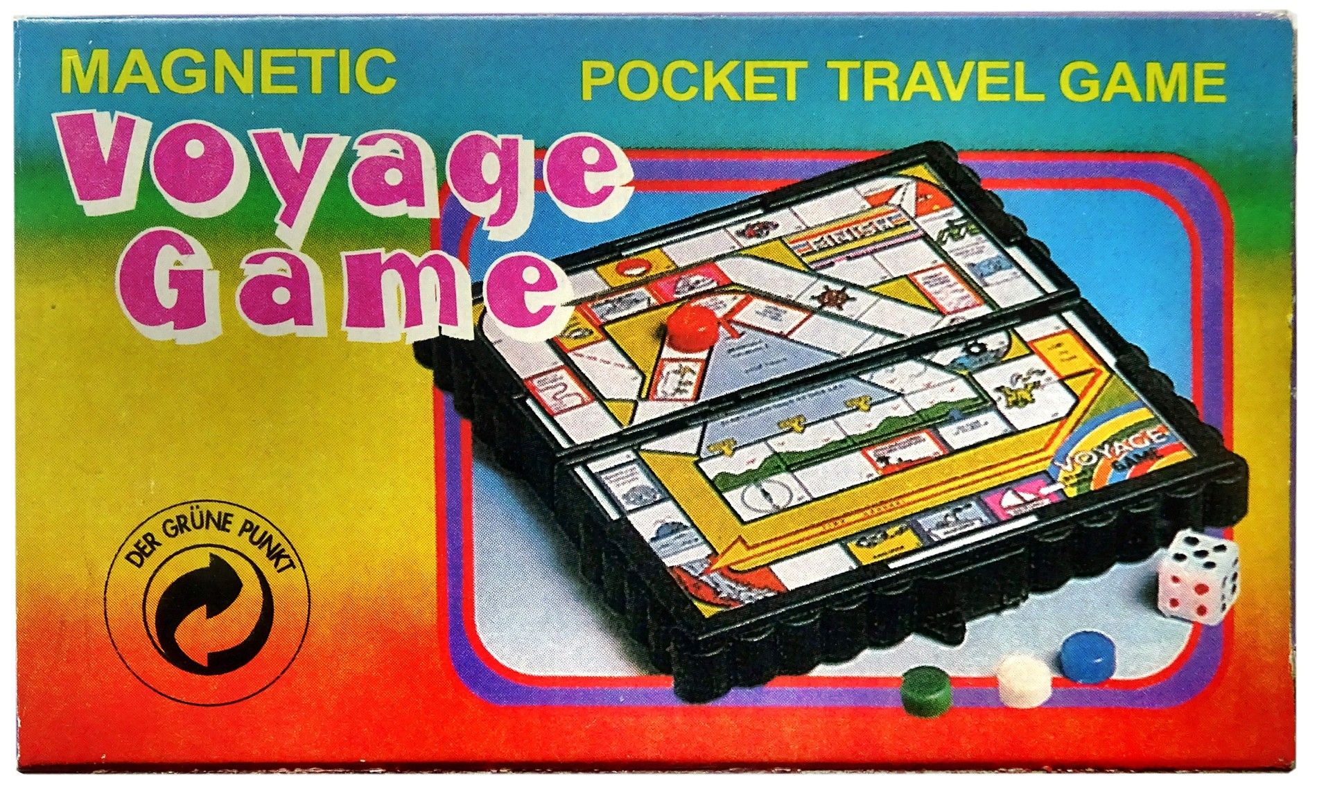 Magnetic Voyage Game Pocket Travel Game doboz