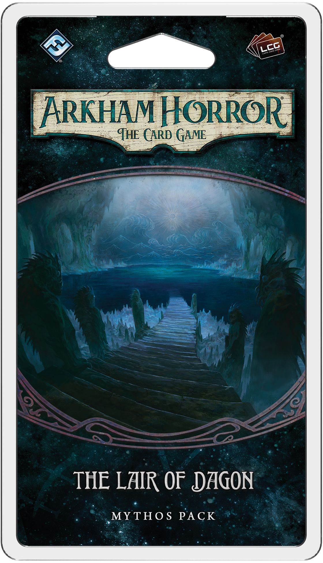 Arkham Horror: The Card Game – The Lair of Dagon: Mythos Pack doboz
