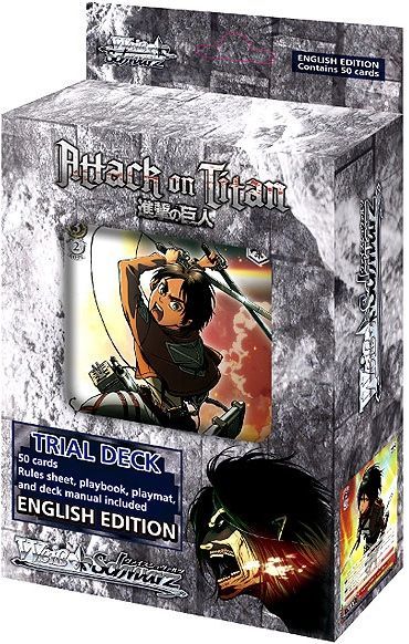 Weiß Schwarz: Attack on Titan Trial Deck box art