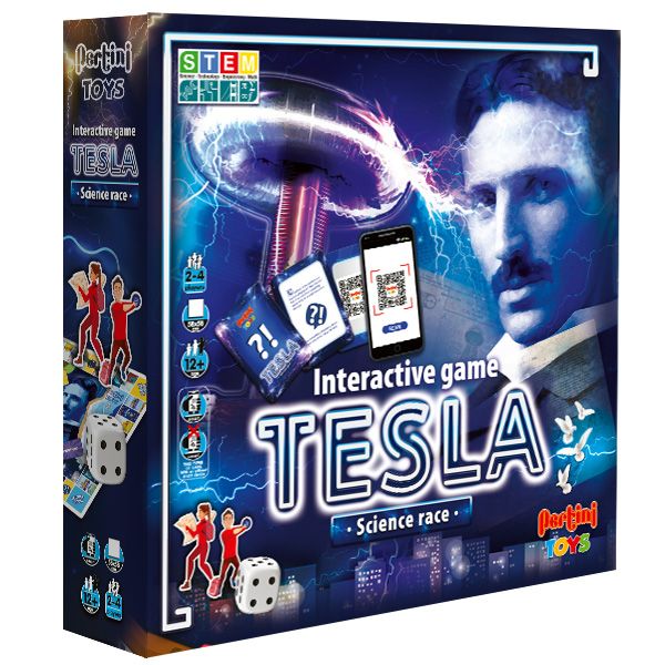 Tesla Science Race box art