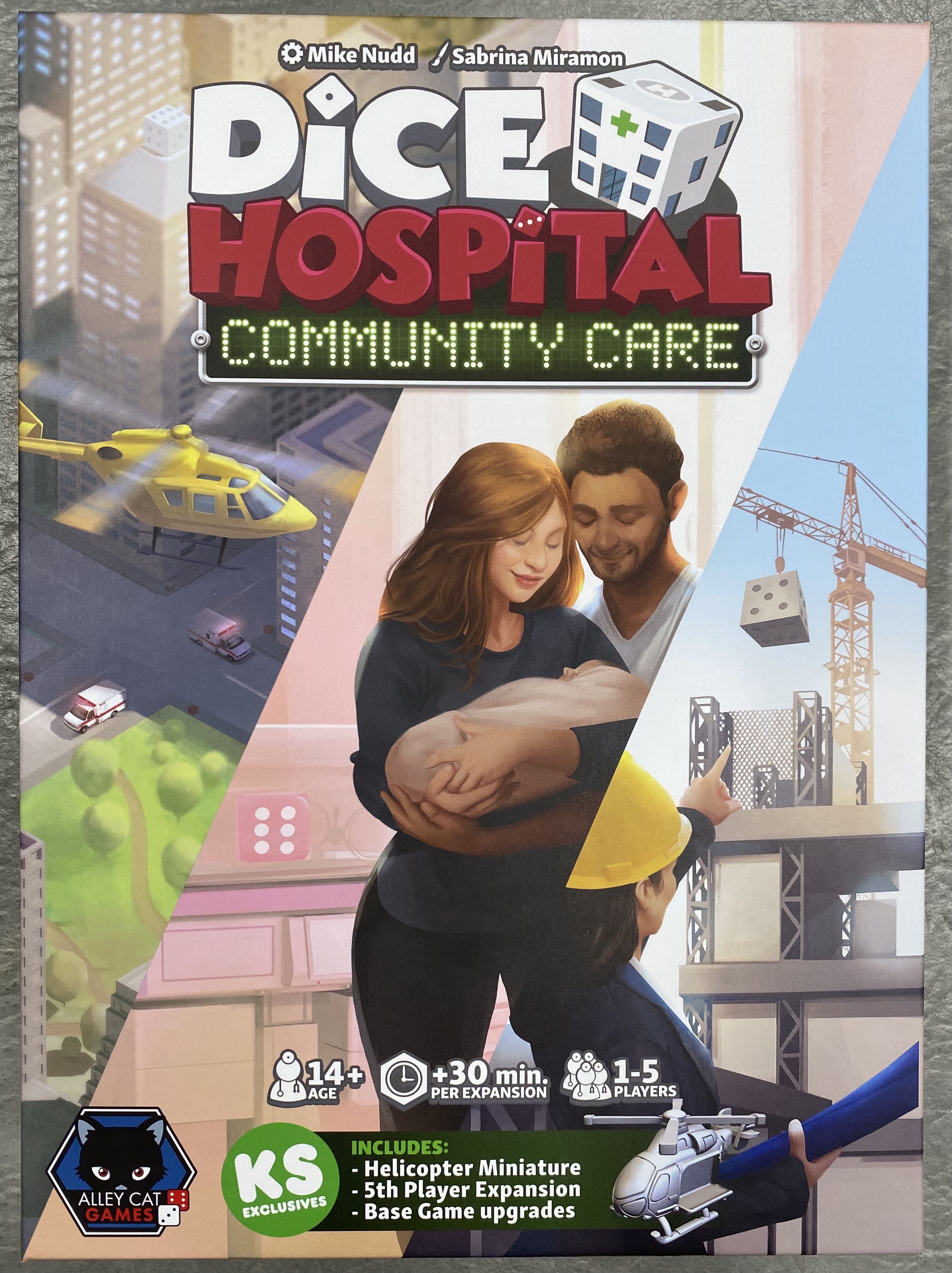 Dice Hospital: Community Care (Kickstarter Edition) box art