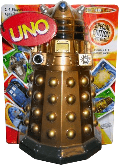 UNO: Doctor Who box art