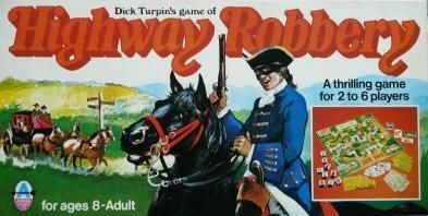 Dick Turpin's game of Highway Robbery box art