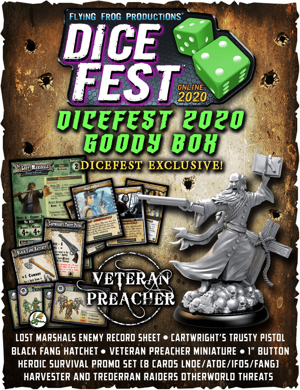Coperta Flying Frog DiceFest 2020 Goody Box