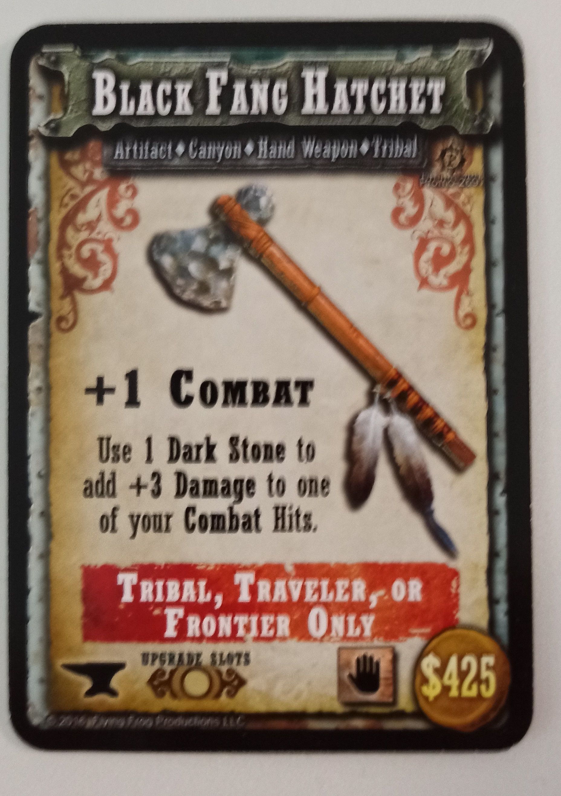 Shadows of Brimstone: Black Fang Hatchet box art