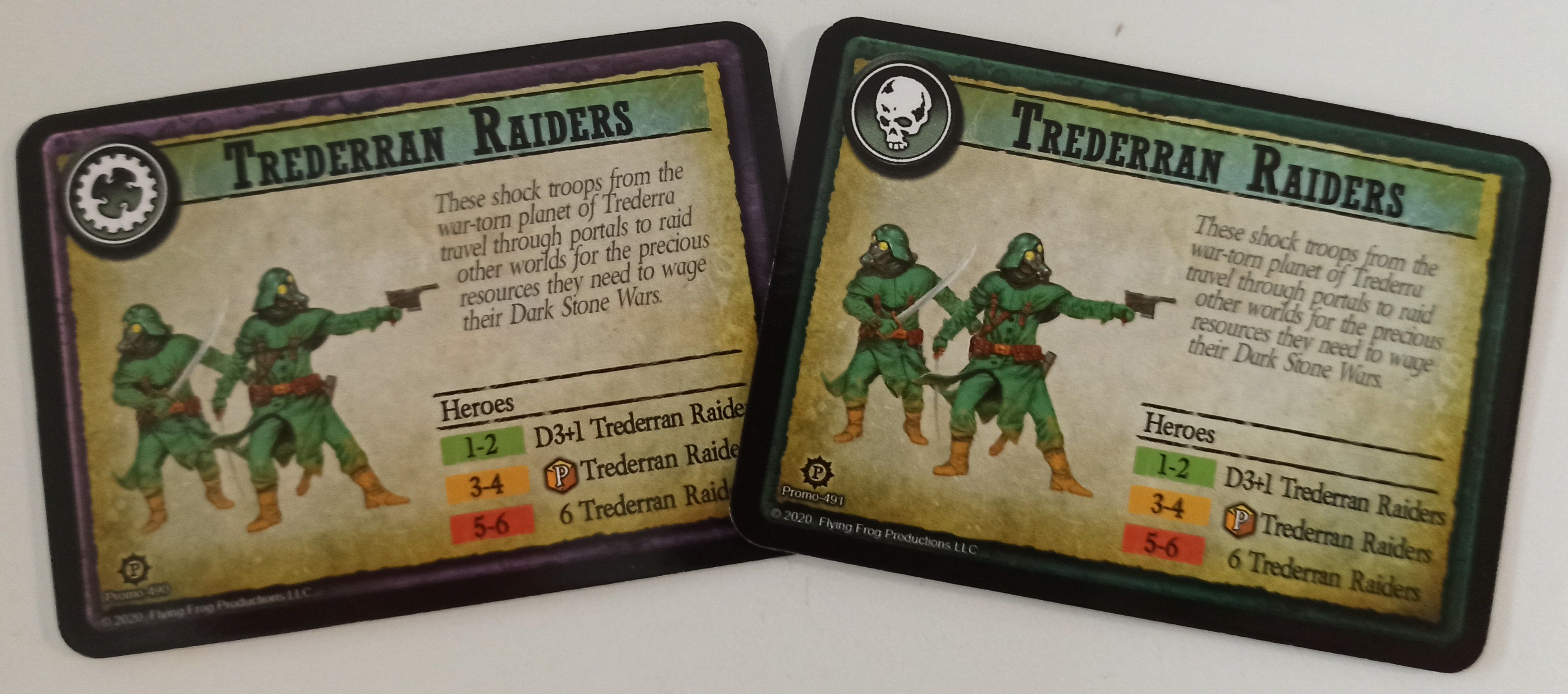 Coperta Shadows of Brimstone: Trederran Raiders Otherworld Threat Cards
