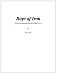 Days of Iron: Rules for Wargaming the Franco-Prussian War