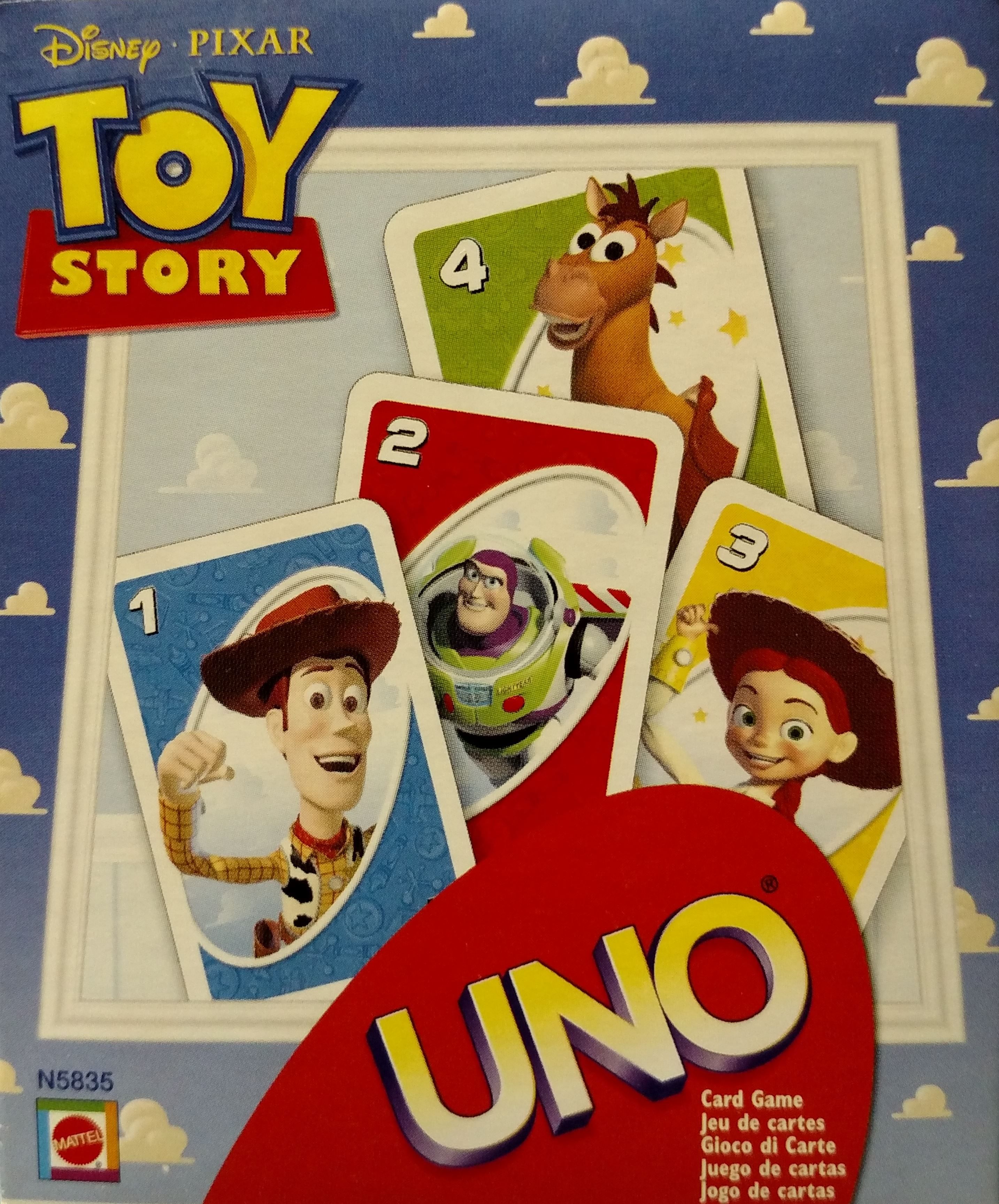 Coperta UNO: Toy Story
