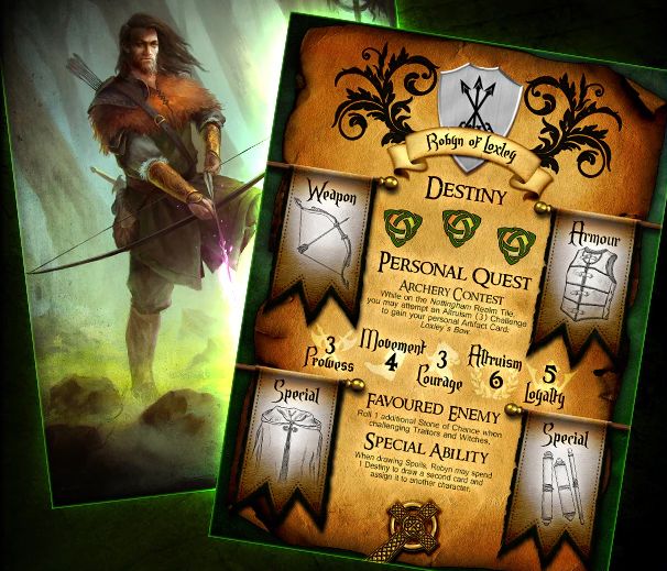 Coperta Albion's Legacy: Character pack