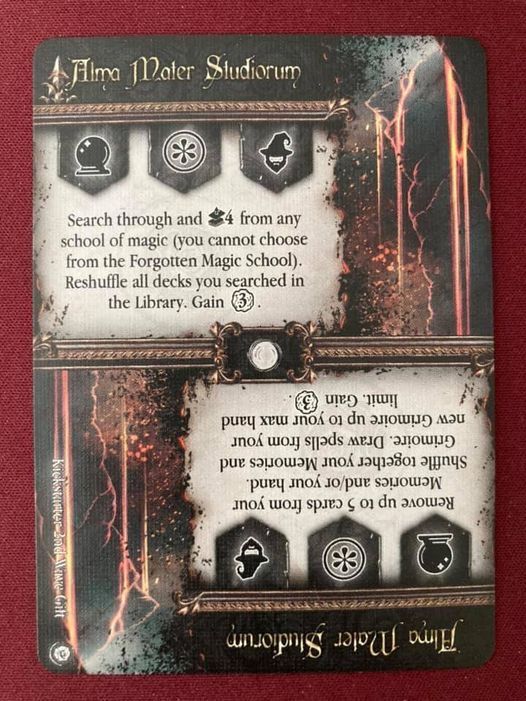 Black Rose Wars: Alma Mater Studiorum Promo Card doboz