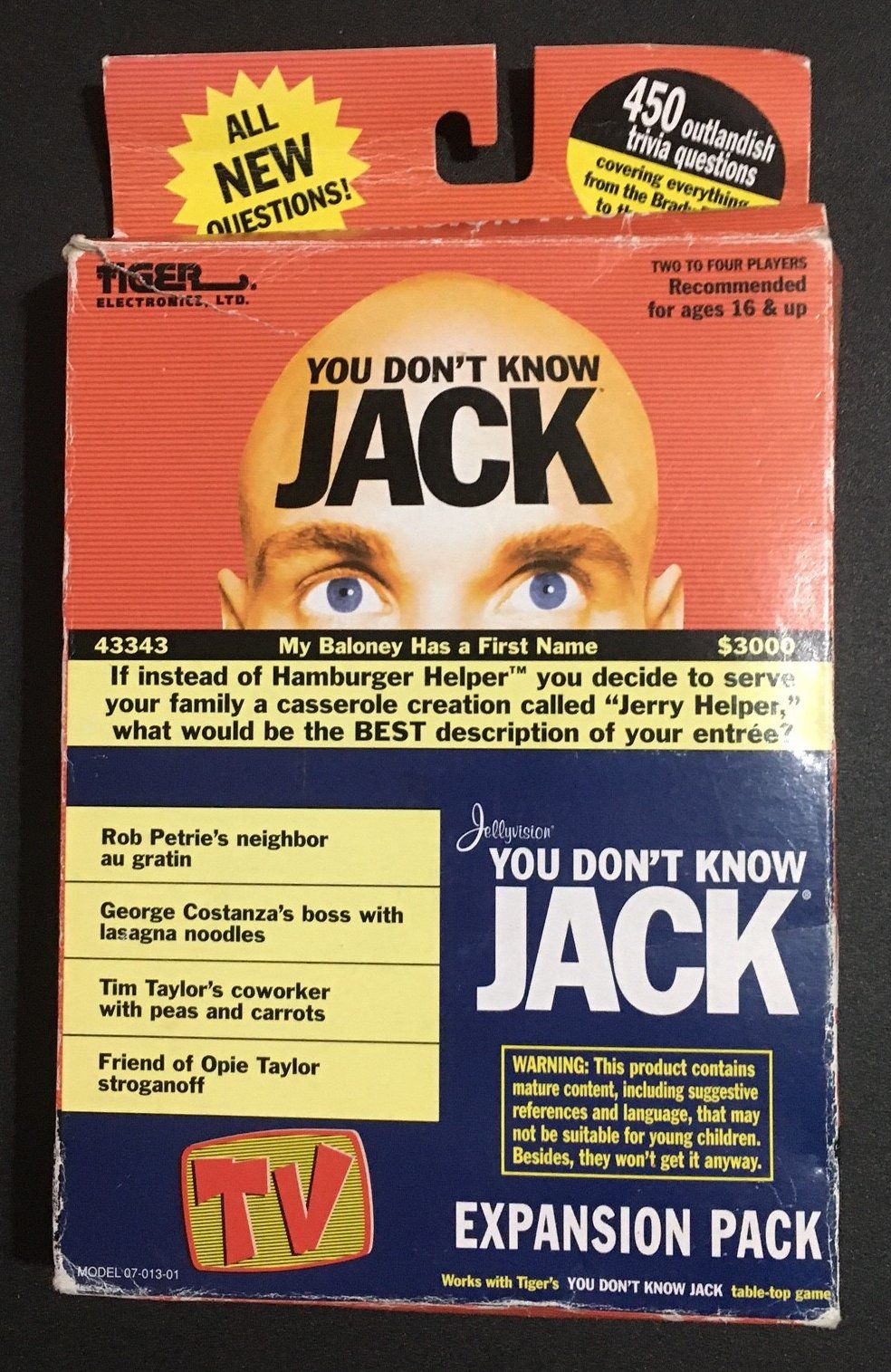 You Don't Know Jack: TV Expansion Pack doboz