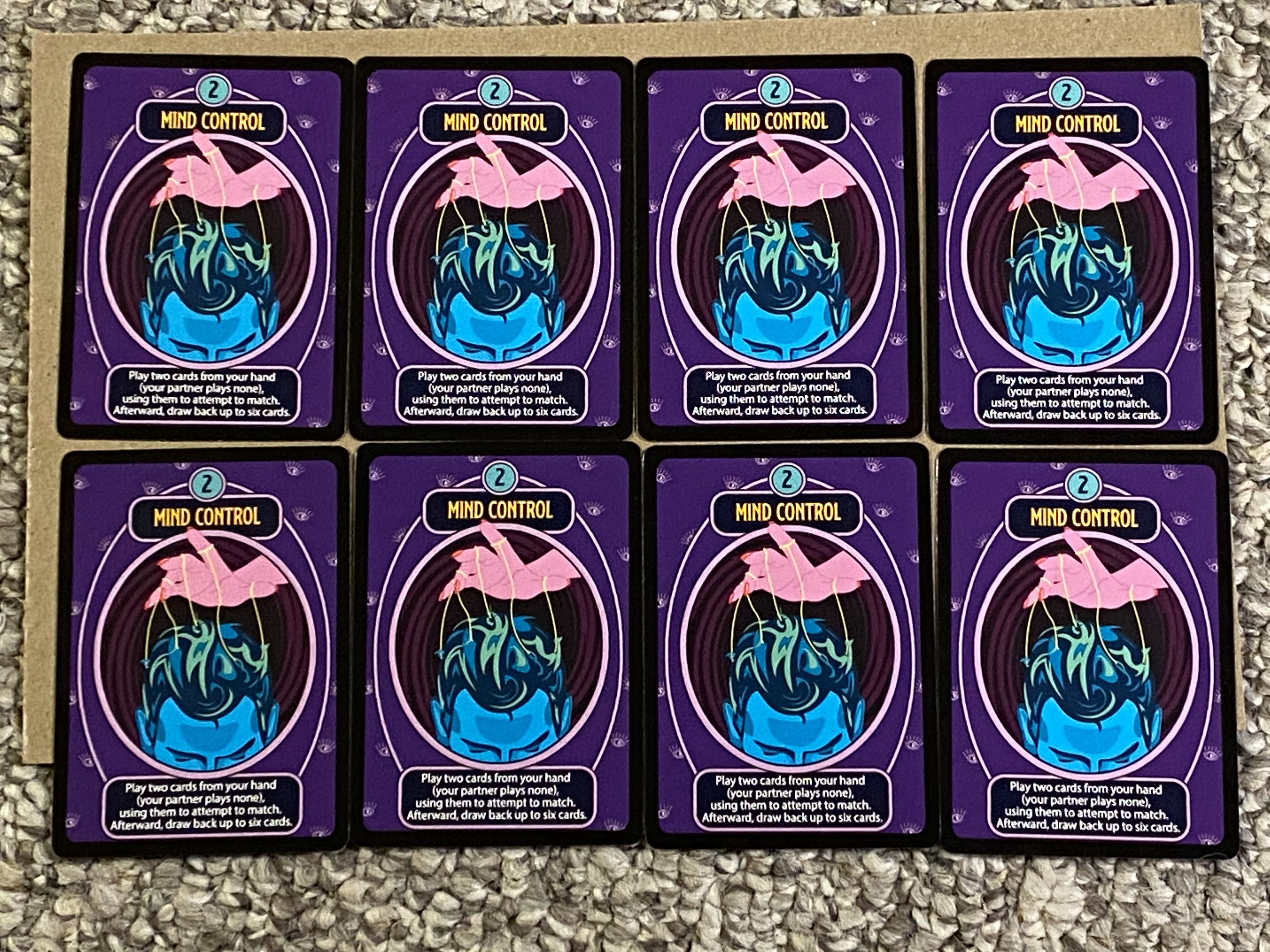 Medium: Mind Control Promo Cards box art