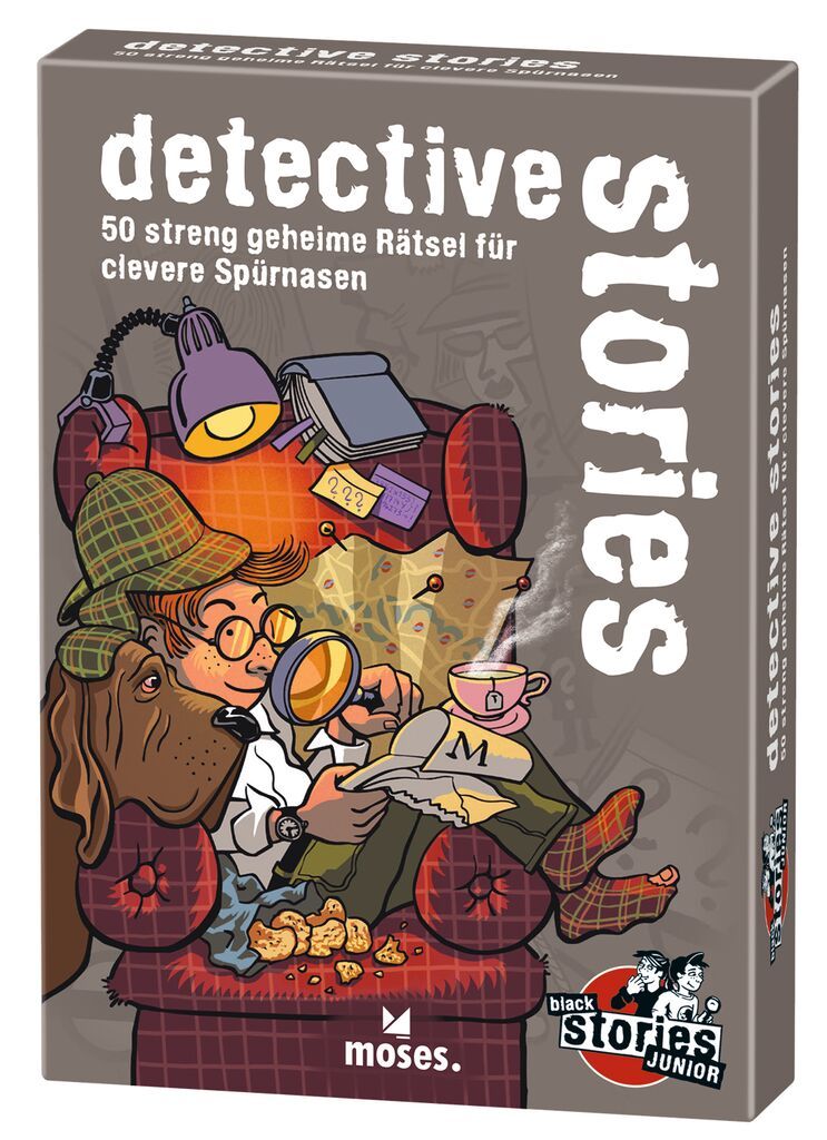 Black Stories Junior: Detective Stories box art