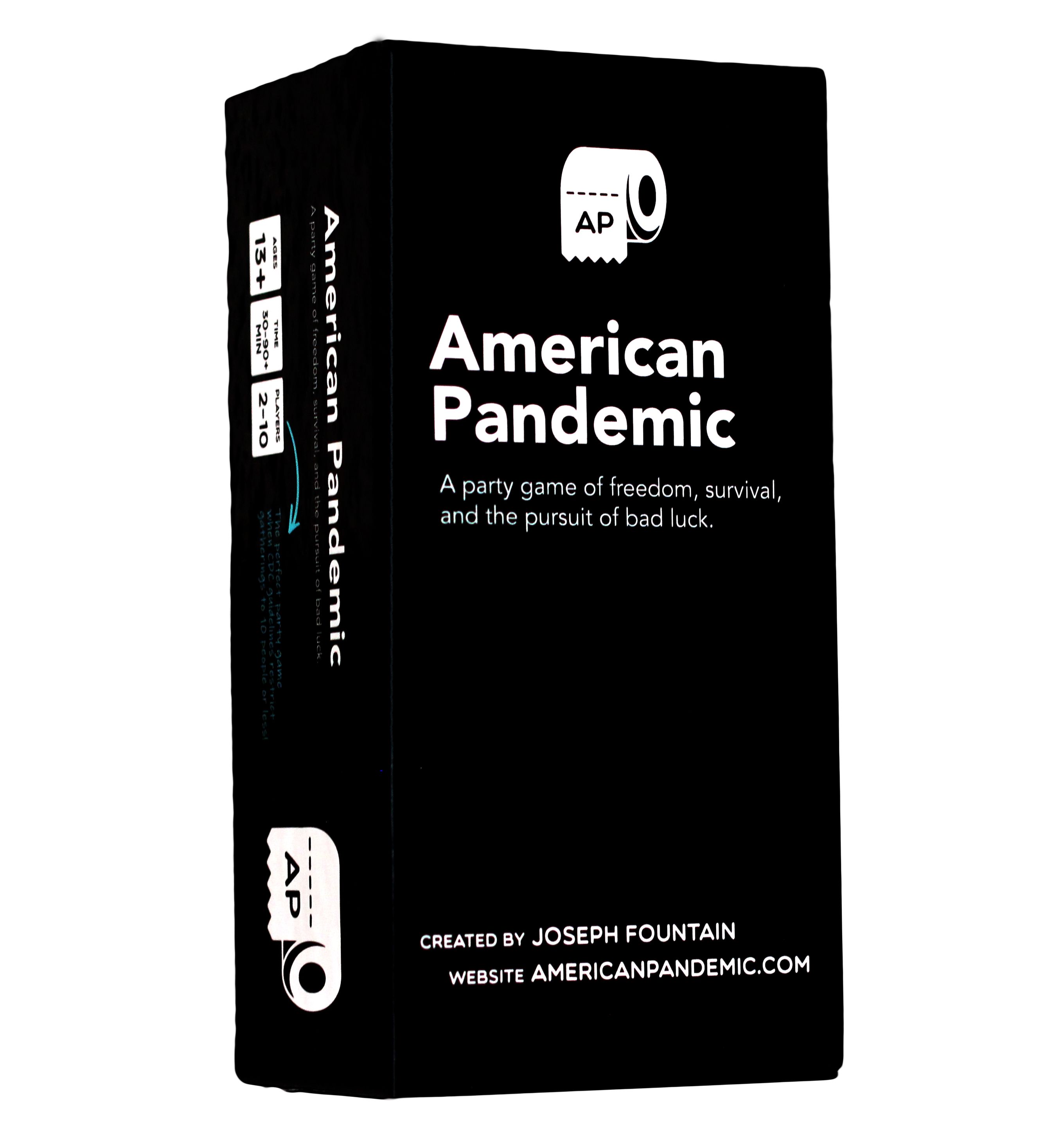 American Pandemic: The Party Card Game doboz