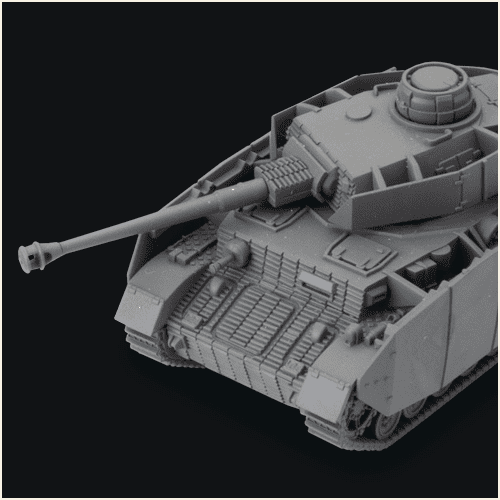Coperta World of Tanks Miniatures Game: German – Pz.Kpfw. IV Ausf. H