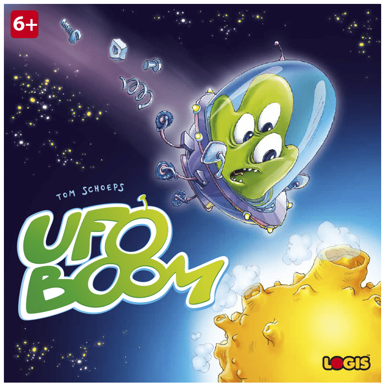 UFO Boom box art