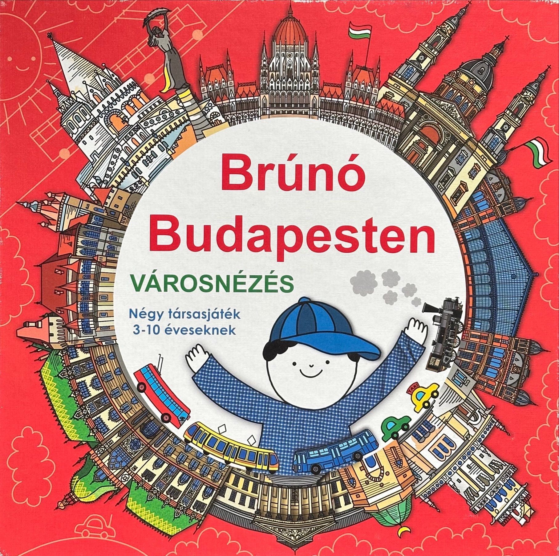 Coperta Brúnó Budapesten: Városnézés
