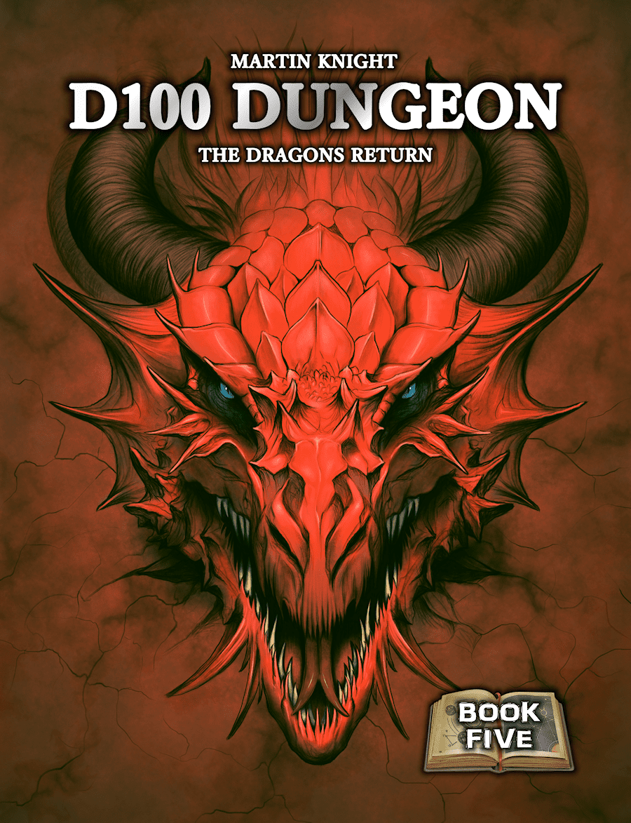 D100 Dungeon: The Dragons Return box art
