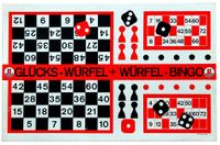 Glücks-Würfel + Würfel-Bingo