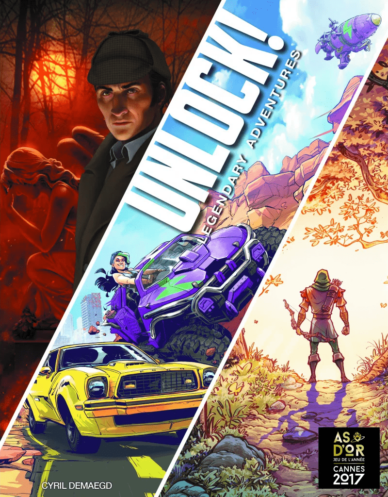 Coperta Unlock!: Legendary Adventures