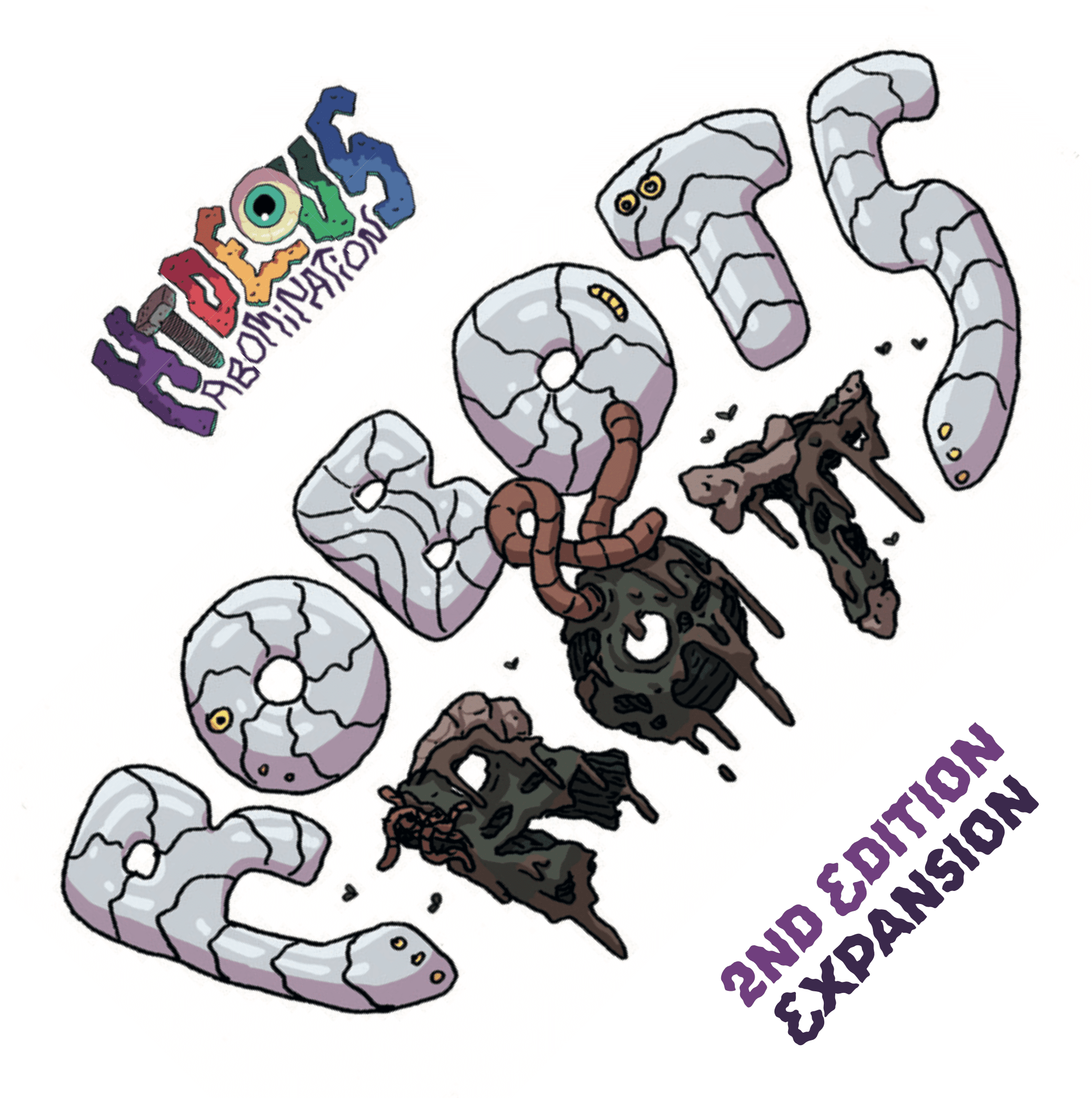 Hideous Abomination: Robots & Rot box art