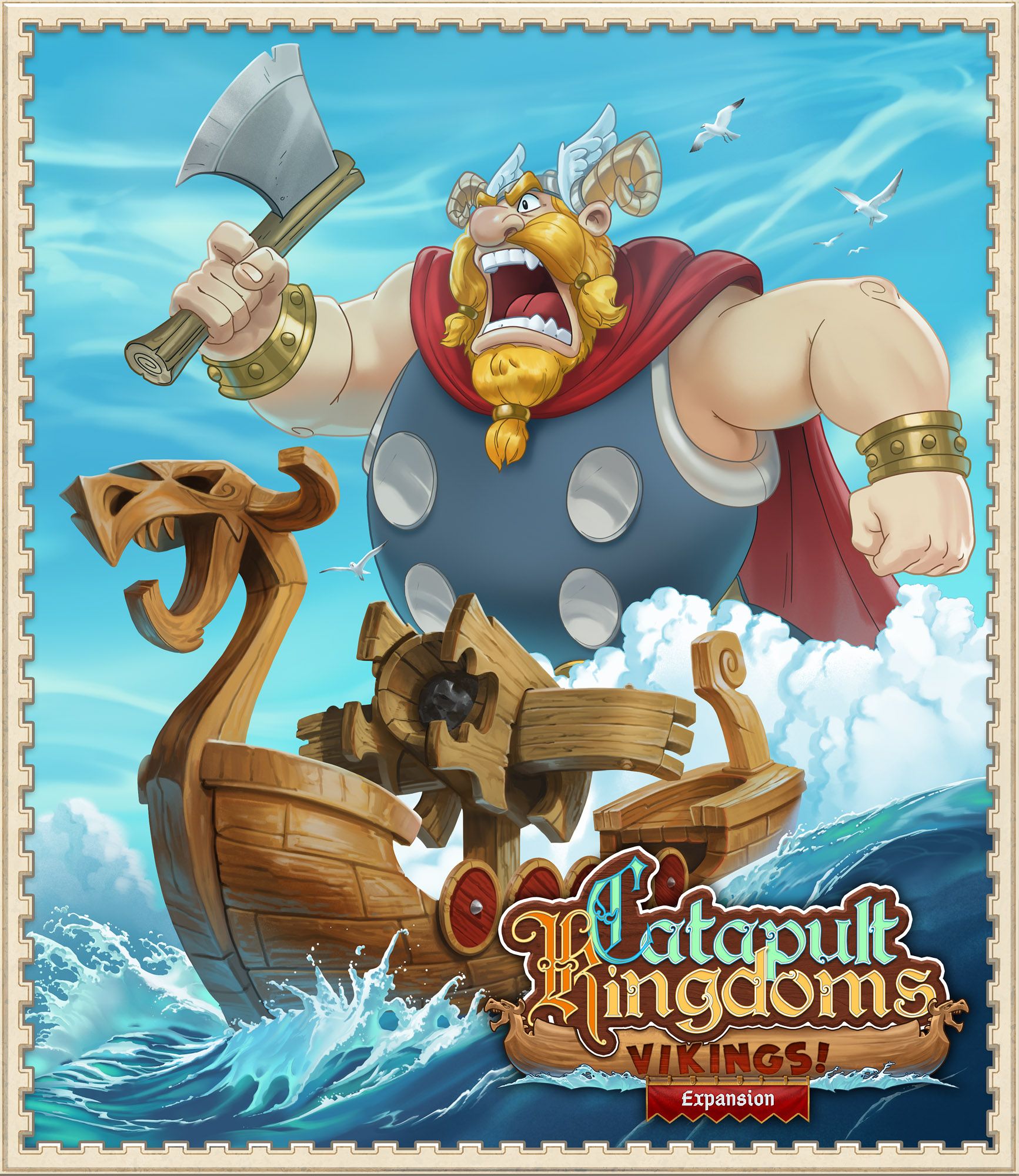 Catapult Feud: Vikings! Expansion box art