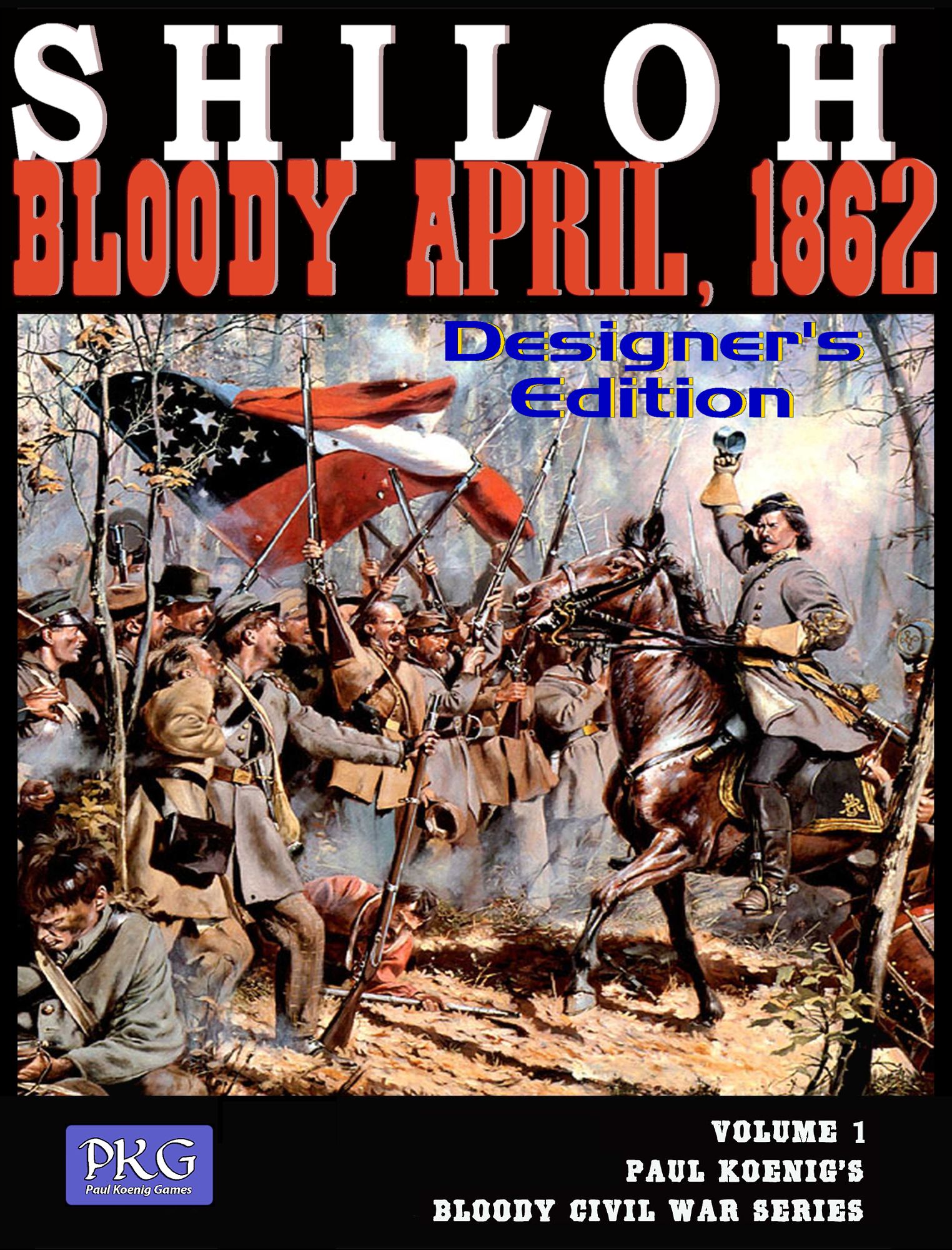 Shiloh: Bloody April, 1862 – Designer's Edition box art