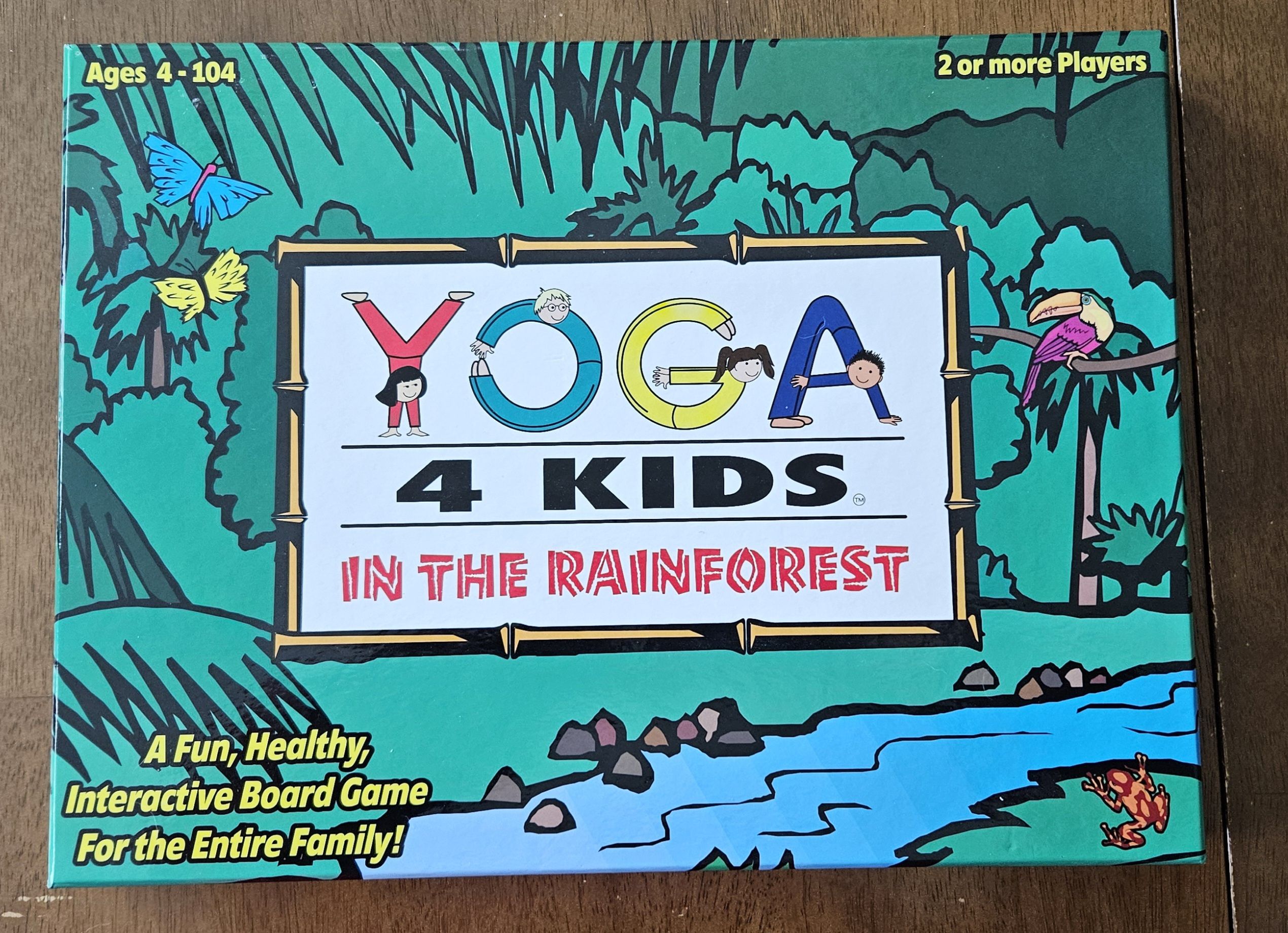 Yoga 4 Kids: In the Rainforest box art