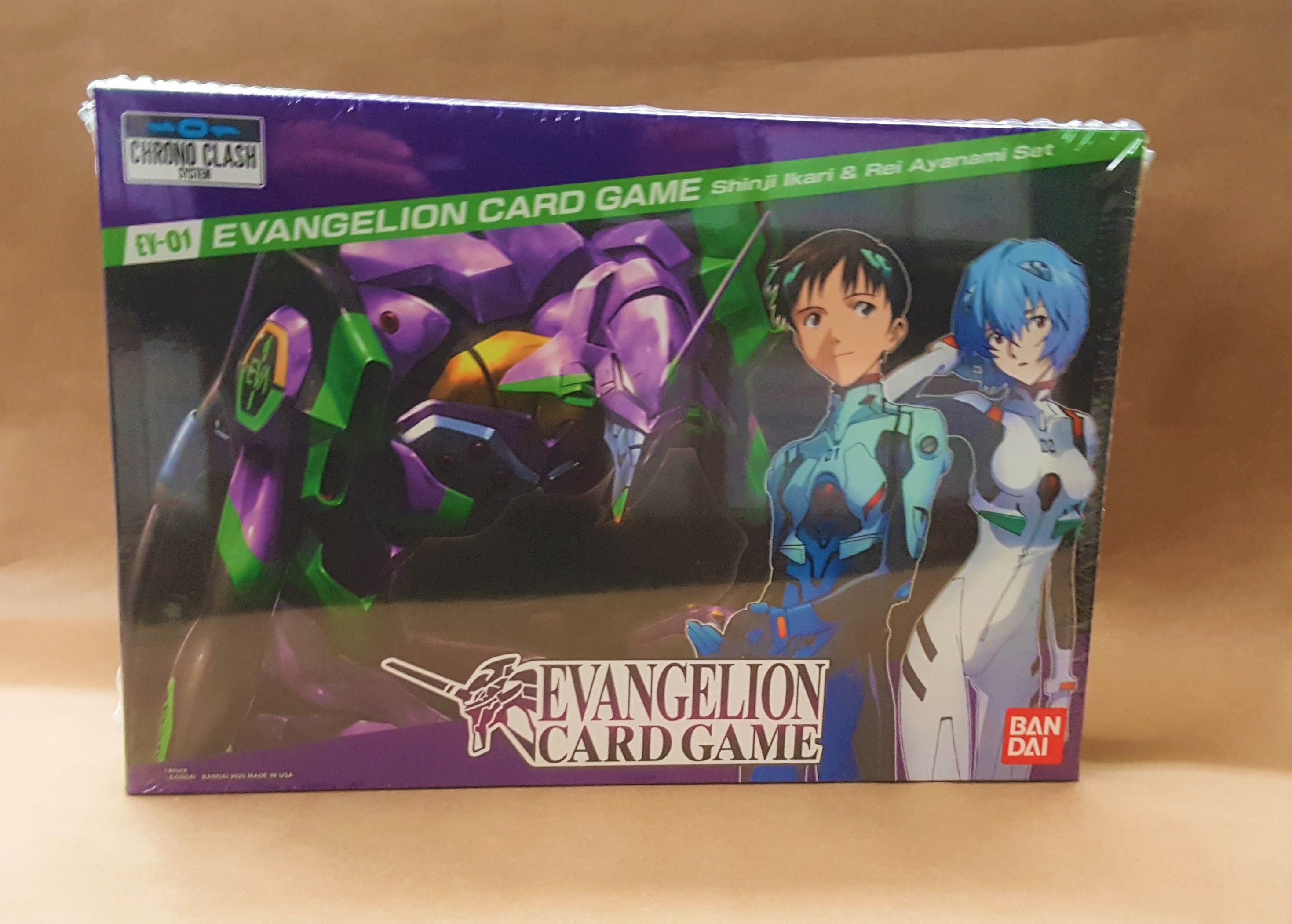 Evangelion Card Game: EV-01 box art