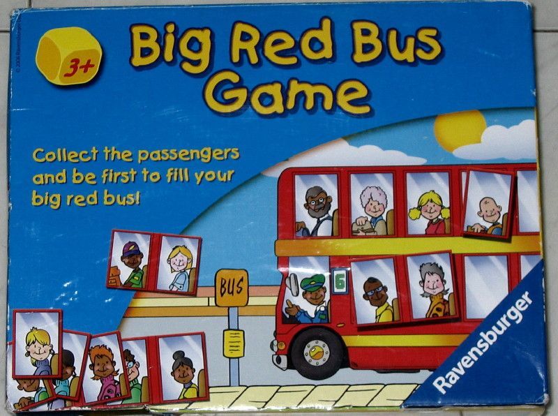 Big Red Bus Game box art