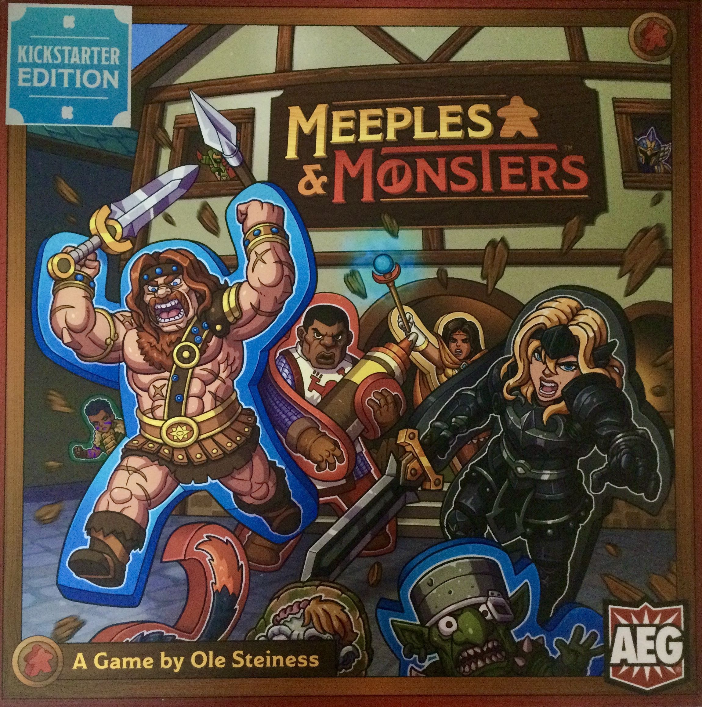 Meeples & Monsters: Kickstarter Edition box art