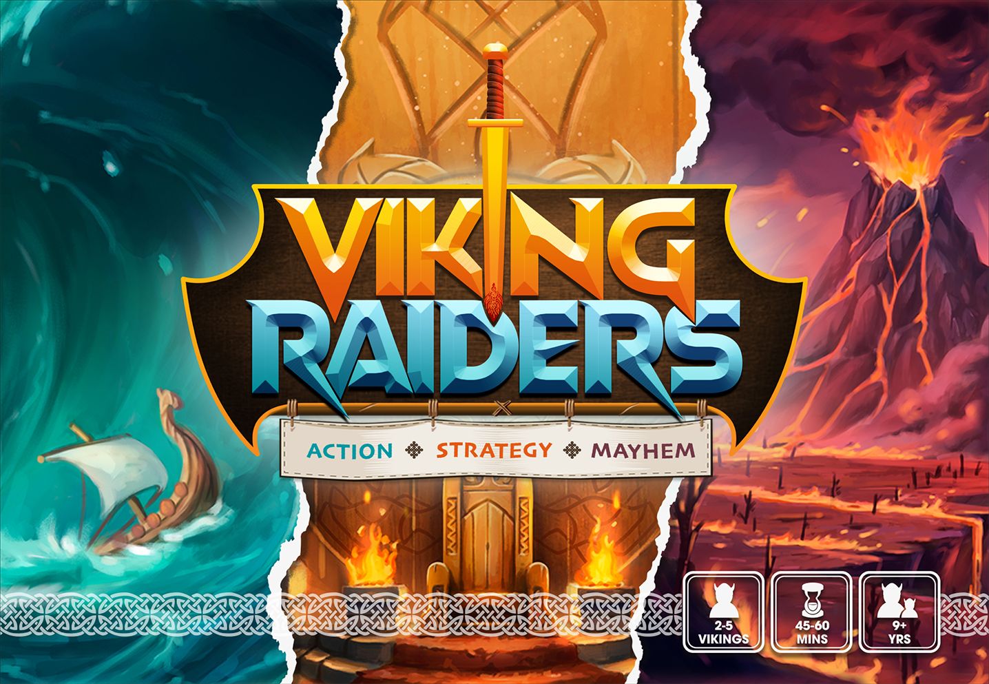 Coperta Viking Raiders