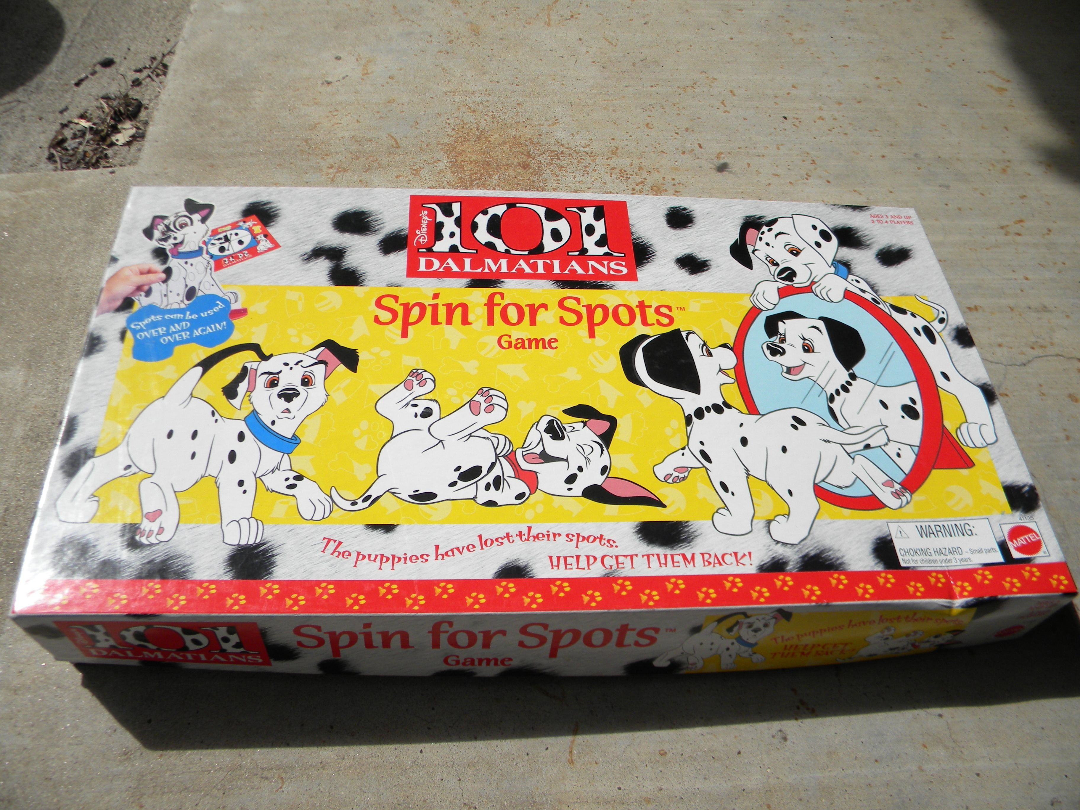 101 Dalmatians: Spin for Spots doboz
