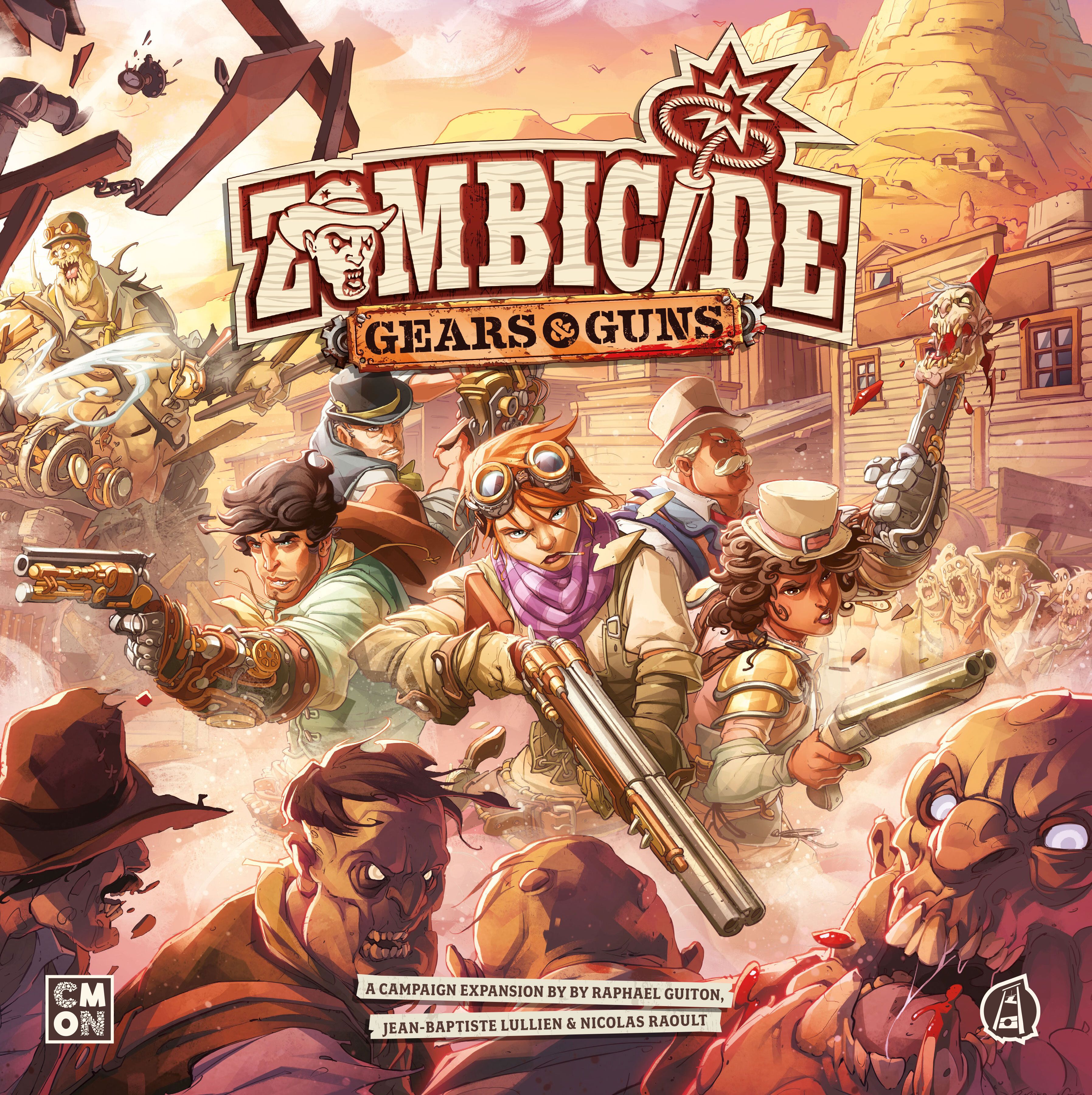 Zombicide: Undead or Alive – Gears & Guns doboz