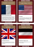 Colonialism to Revolution: Game Cards – Nation Set 1
