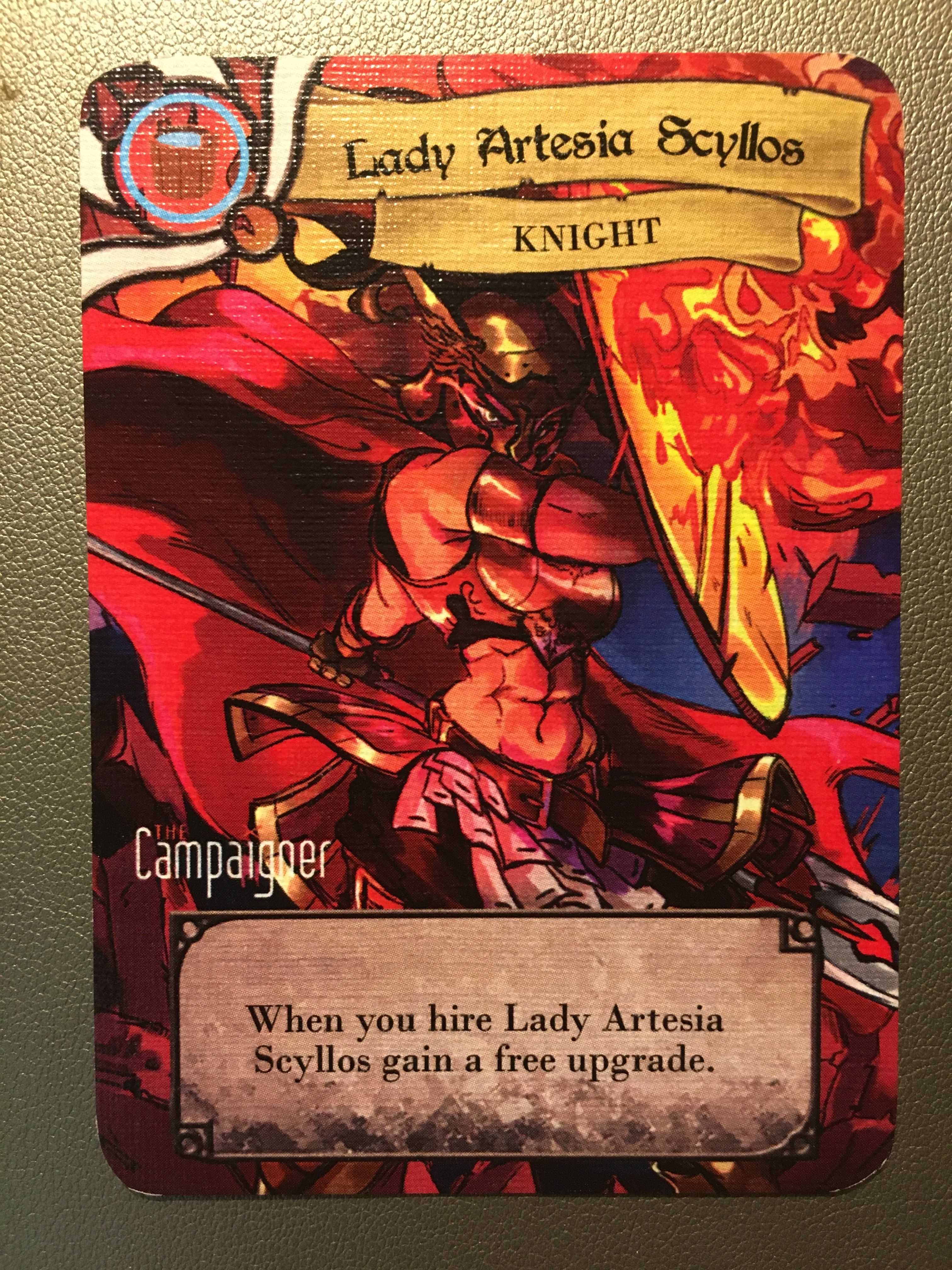 The Brigade: Lady Artesia Scyllos box art