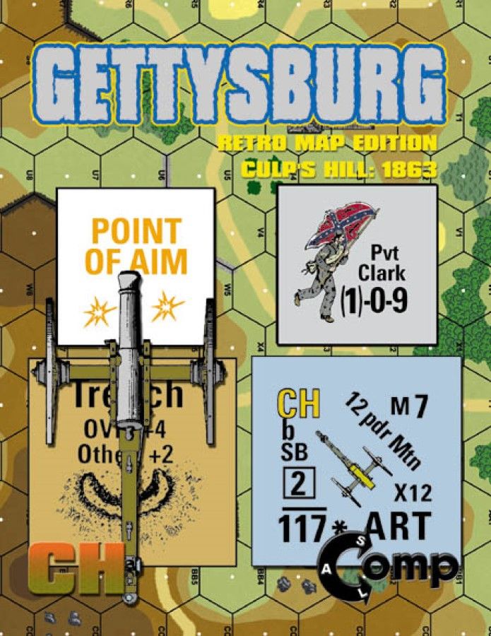 ASL Comp: Gettysburg – The Battle of Culp's Hill doboz