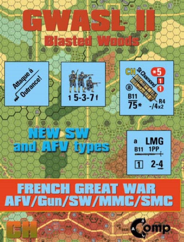 ASL Comp: GWASL II – Blasted Woods: French Great War doboz
