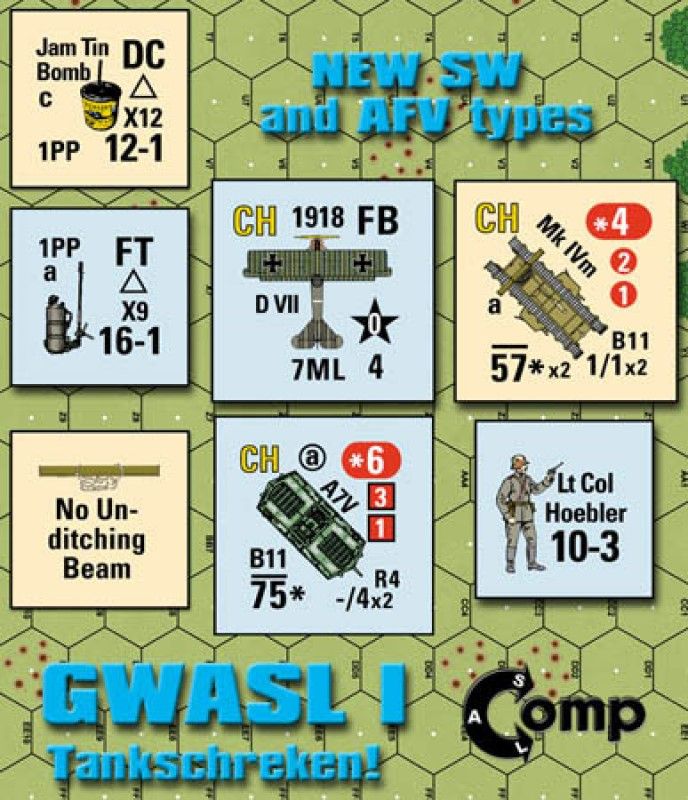 Coperta ASL Comp: GWASL I – Tankschrecken!