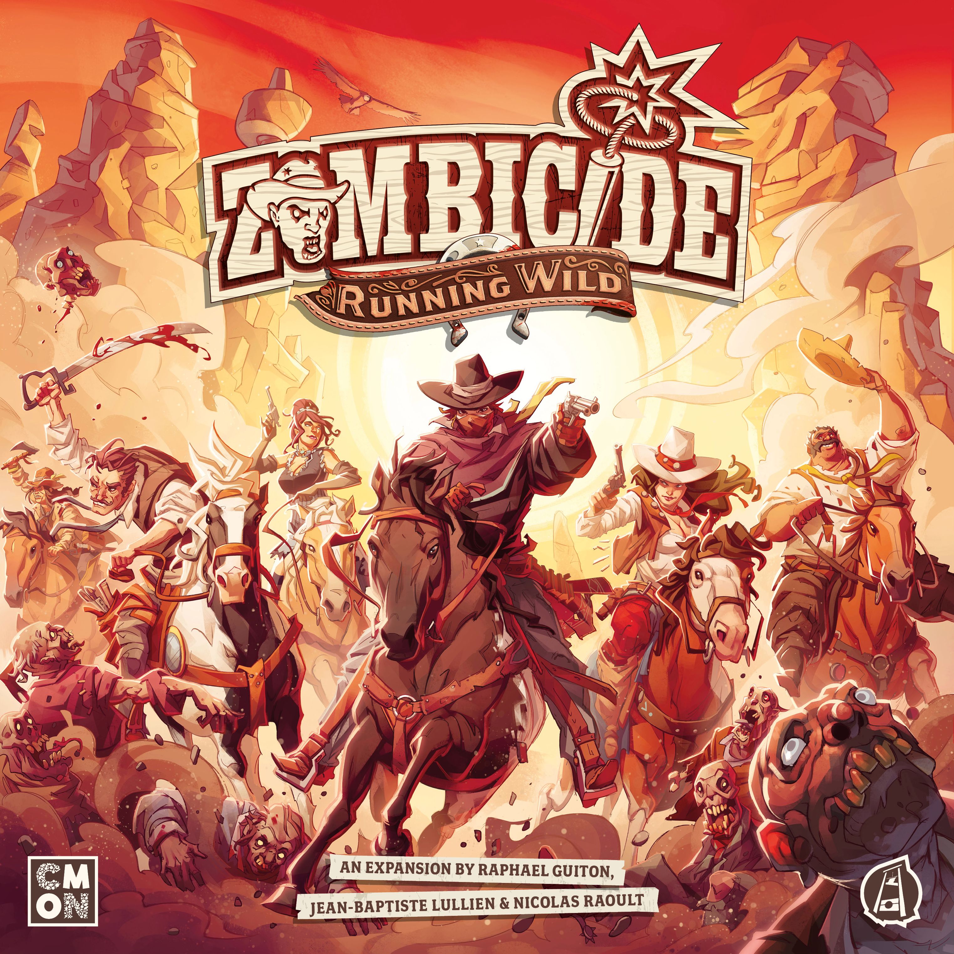 Coperta Zombicide: Undead or Alive – Running Wild