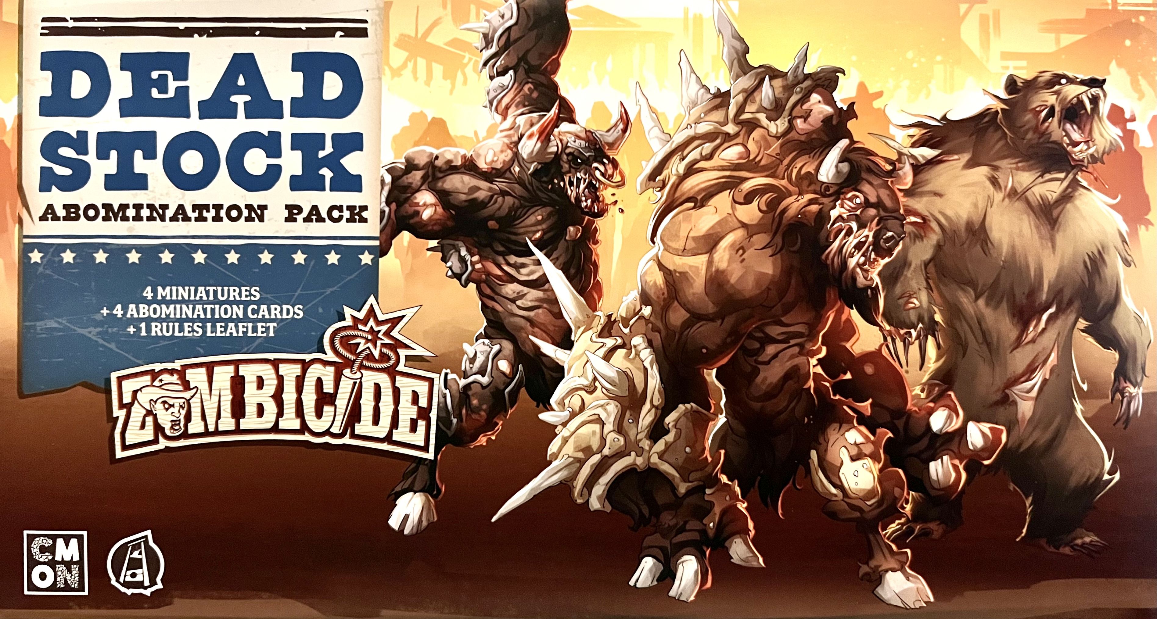 Zombicide: Undead or Alive – Deadstock Abomination Pack box art