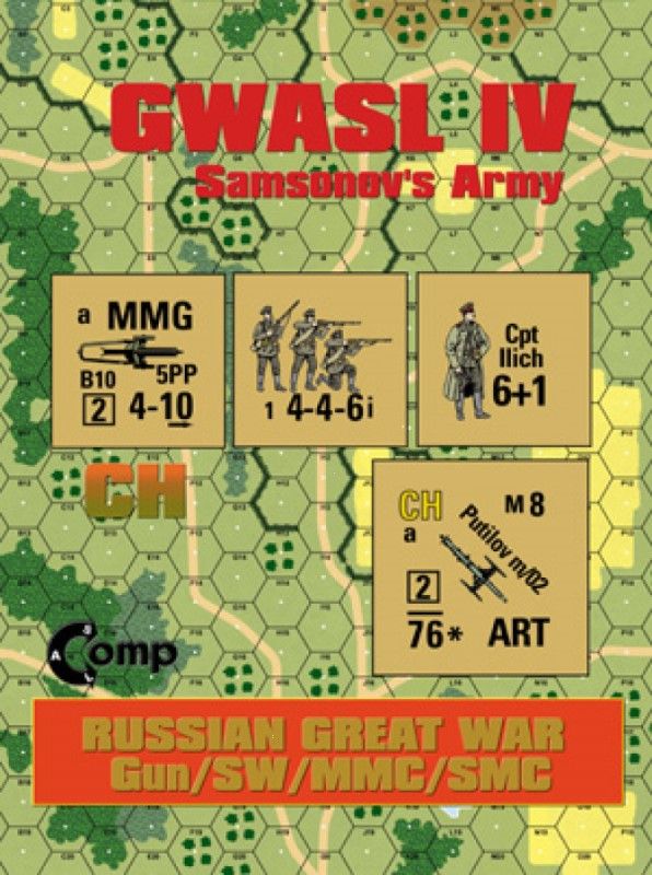 ASL Comp: GWASL IV – Samsonovs Army: Russian Great War box art