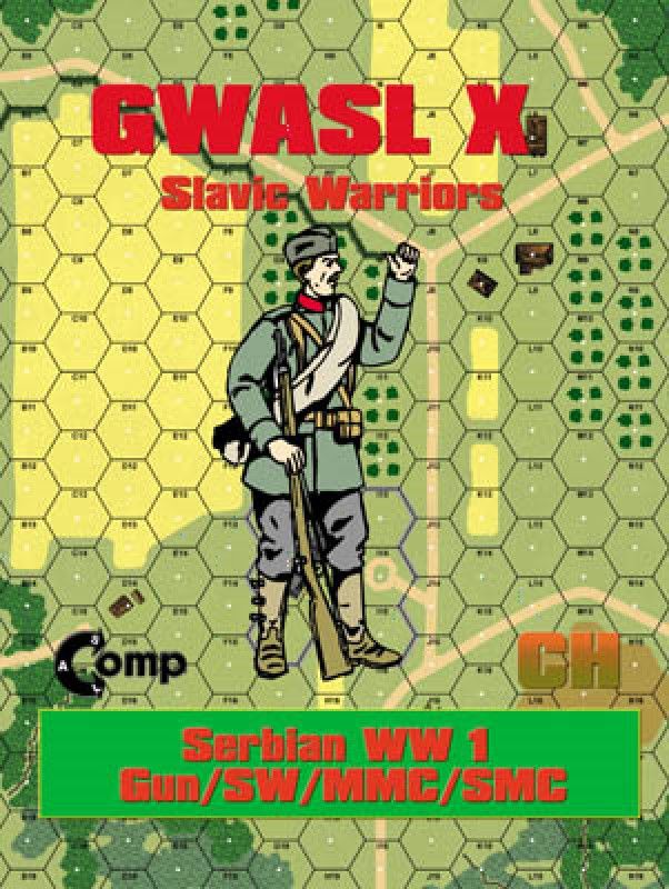 ASL Comp: GWASL X – Slavic Warriors: Serbian WW1 box art
