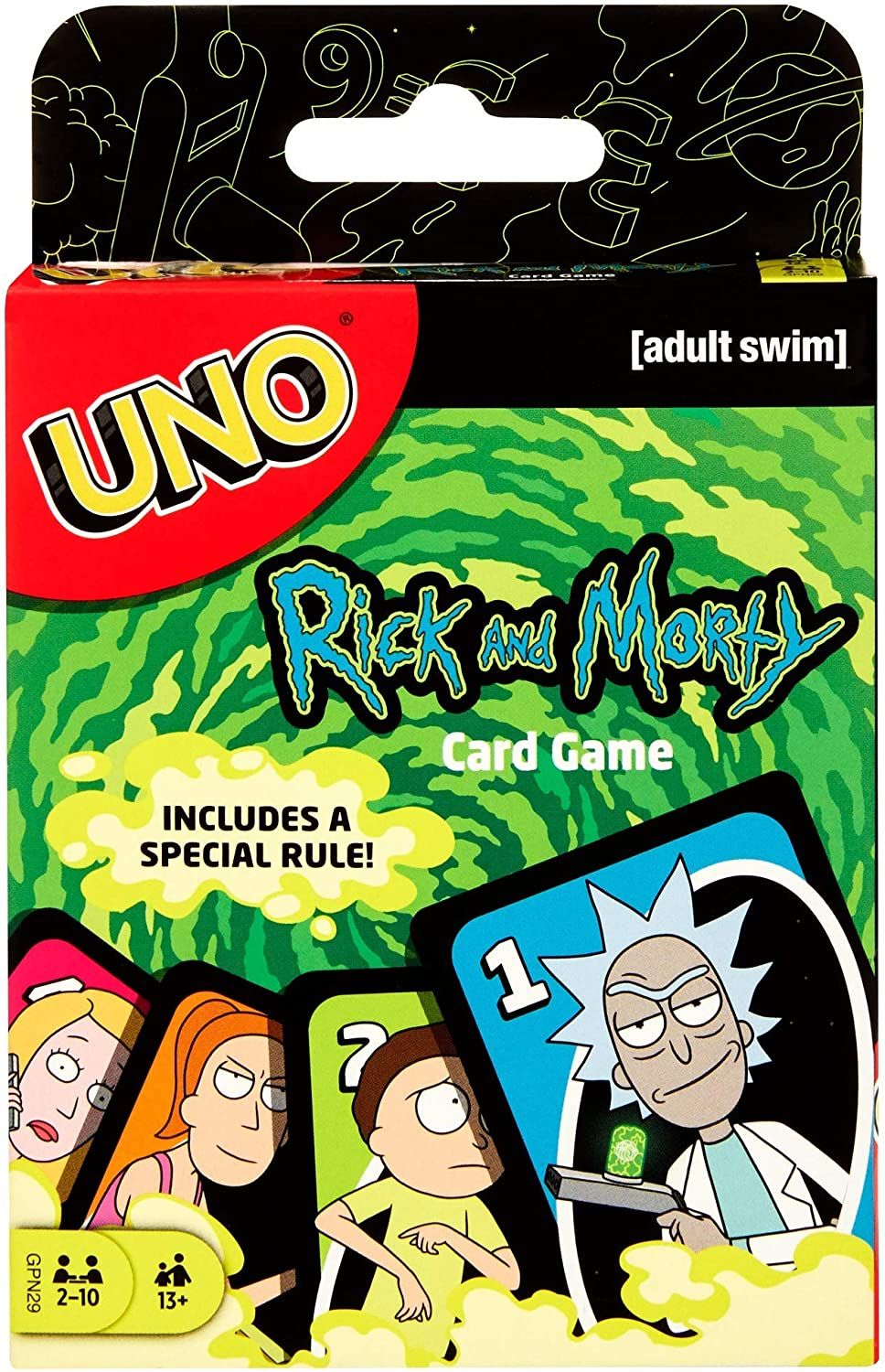 Coperta UNO: Rick & Morty