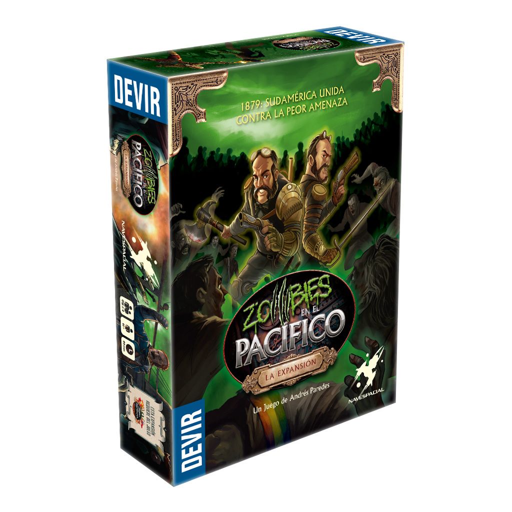 Zombies en el Pacífico box art